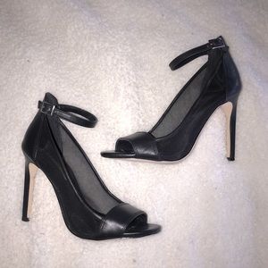 BCBG mesh Mary Jane pumps